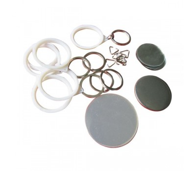 Round Plastic Keychain Badge Blank 44mm Round Plastic Keychain Badge Blank 44mm