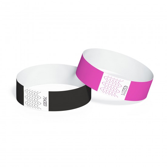 Bratara Din Fibre Sintetice, 2.5 cm, Negru