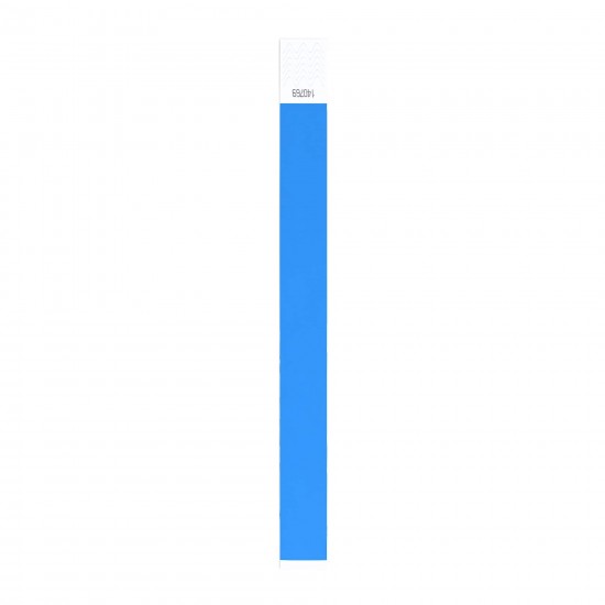 Synthetic Fibre Wristband, 2.5 cm, Light Blue