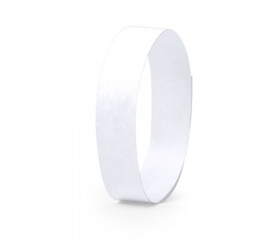 Bratara Din Fibre Sintetice, 2.5 cm, Alb