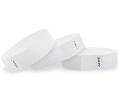 Bratara Din Fibre Sintetice, 2.5 cm, Alb