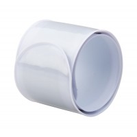 Reflective Wristband, White Reflective Wristband, White