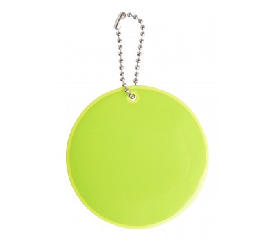 Reflective Keyring, Green Reflective Keyring, Green