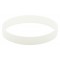 Silicone Bracelet, White