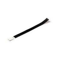 Synthetic Fibre Wristband, 1.9 cm, Black Synthetic Fibre Wristband, 1.9 cm, Black