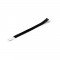Synthetic Fibre Wristband, 1.9 cm, Black