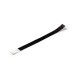 Synthetic Fibre Wristband, 1.9 cm, Black Synthetic Fibre Wristband, 1.9 cm, Black
