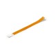 Synthetic Fibre Wristband, 1.9 cm, Orange