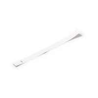 Synthetic Fibre Wristband, 1.9 cm, White Synthetic Fibre Wristband, 1.9 cm, White