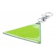Breloc Reflectorizant, Triunghi, Verde Breloc Reflectorizant, Triunghi, Verde