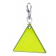 Breloc Reflectorizant, Triunghi, Verde Breloc Reflectorizant, Triunghi, Verde