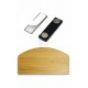 Bamboo Magnet Name Badge (76x45 mm) Bamboo Magnet Name Badge (76x45 mm)