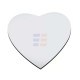 Mouse Pad in Forma de Inima Sublimabil, 23.5x19.5x0.3 cm