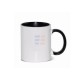 11oz Cana din Ceramica, Interior si Miner Negru (320 ml) 11oz Cana din Ceramica, Interior si Miner Negru (320 ml)