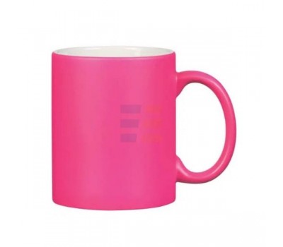 11oz Cana de Sublimare, Roz Neon (320 ml)