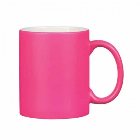 11oz Cana de Sublimare, Roz Neon (320 ml) 11oz Cana de Sublimare, Roz Neon (320 ml)
