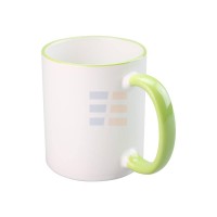 11oz Cana din Ceramica de Sublimare, Margine si Miner Verde Deschis (320 ml) 11oz Cana din Ceramica de Sublimare, Margine si Miner Verde Deschis (320 ml)