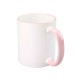 11oz Sublimation Pink Rim And Handle Ceramic Coffee Mug (320 ml) 11oz Sublimation Pink Rim And Handle Ceramic Coffee Mug (320 ml)