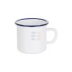 12oz White Sublimation Enamel Blue Edge Mug with Individual Gift Box (350 ml) 12oz White Sublimation Enamel Blue Edge Mug with Individual Gift Box (350 ml)