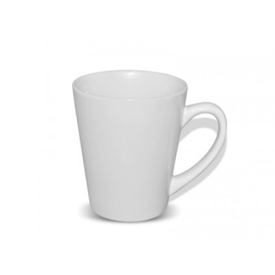 12oz Cana Alba Conica Latte de Sublimare (350 ml) 12oz Cana Alba Conica Latte de Sublimare (350 ml)