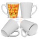 12oz Cana Alba Conica Latte de Sublimare (350 ml) 12oz Cana Alba Conica Latte de Sublimare (350 ml)