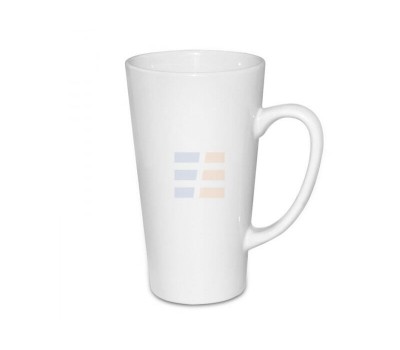17oz Cana Alba Conica Latte de Sublimare in ambalaj ind. (500 ml)