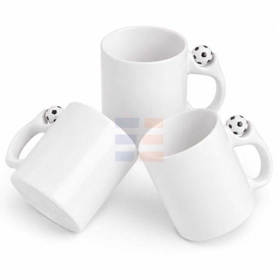 11oz Cana de Sublimare Fotbal (320 ml) 11oz Cana de Sublimare Fotbal (320 ml)