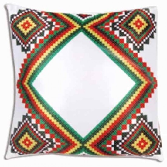 Fata de Perna de Sublimare, Ornament National, 40x40 cm Fata de Perna de Sublimare, Ornament National, 40x40 cm