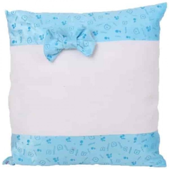 Fata de Perna de Sublimare, Albastra, din Plush, 40x40 cm Fata de Perna de Sublimare, Albastra, din Plush, 40x40 cm