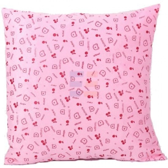 Sublimation Square Soft Plush Pink Pillowcase, 40x40 cm