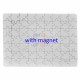 Puzzle Cartonat de Sublimare cu Magnet, 13x18cm, 63 el