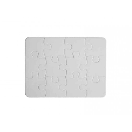 Puzzle Cartonat de Sublimare, 25x18cm, 12 el