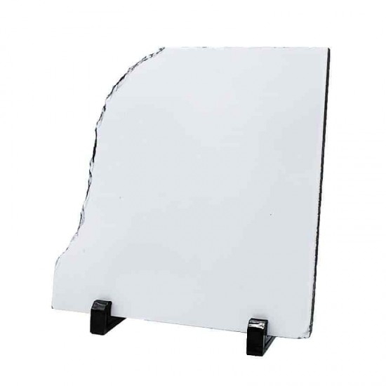 Piatra Naturala de Sublimare, Ondulat Stinga, 20x20 cm