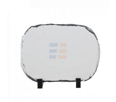 Sublimation Oval Photo Slate Rock Stone, 27x36 cm