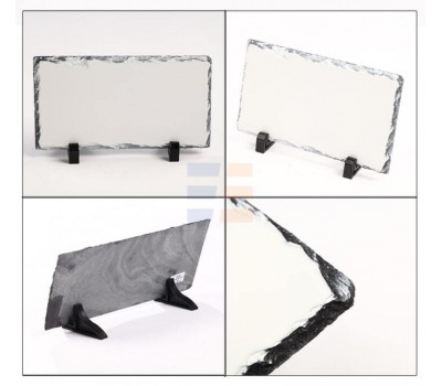 Sublimation Rectangular Photo Slate Rock Stone, 12x22 cm Sublimation Rectangular Photo Slate Rock Stone, 12x22 cm