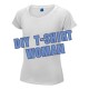 Sublimation T-Shirt DIY T-Shirt, White, Woman, S
