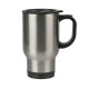 14oz Cana Auto de Calatorie de Sublimare, Argintie (415 ml)