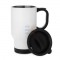 14oz Sublimation White Car Travel Stainless Steel Mug (415 ml)