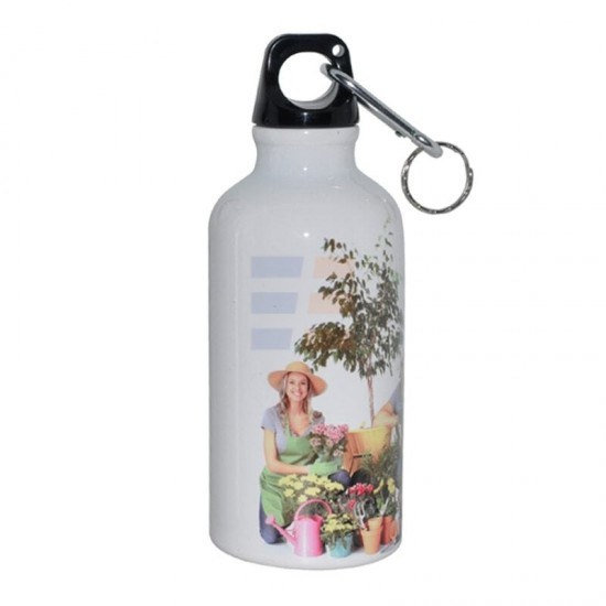 600 ml Sticla din Aluminiu de Sublimare, Alba
