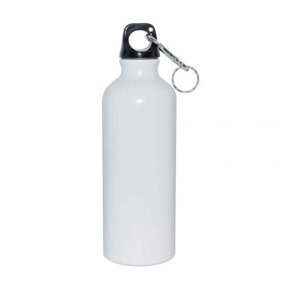 750 ml Sticla din Aluminiu de Sublimare, Alba 750 ml Sticla din Aluminiu de Sublimare, Alba